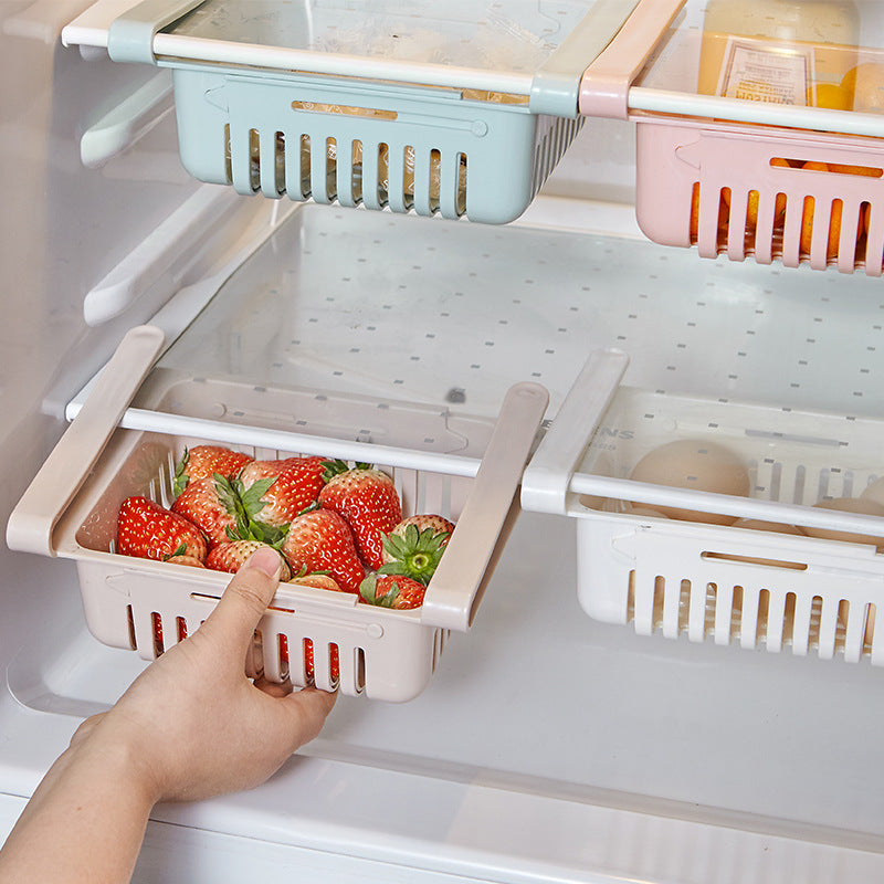 4 Bandejas Extensibles para Refrigerador