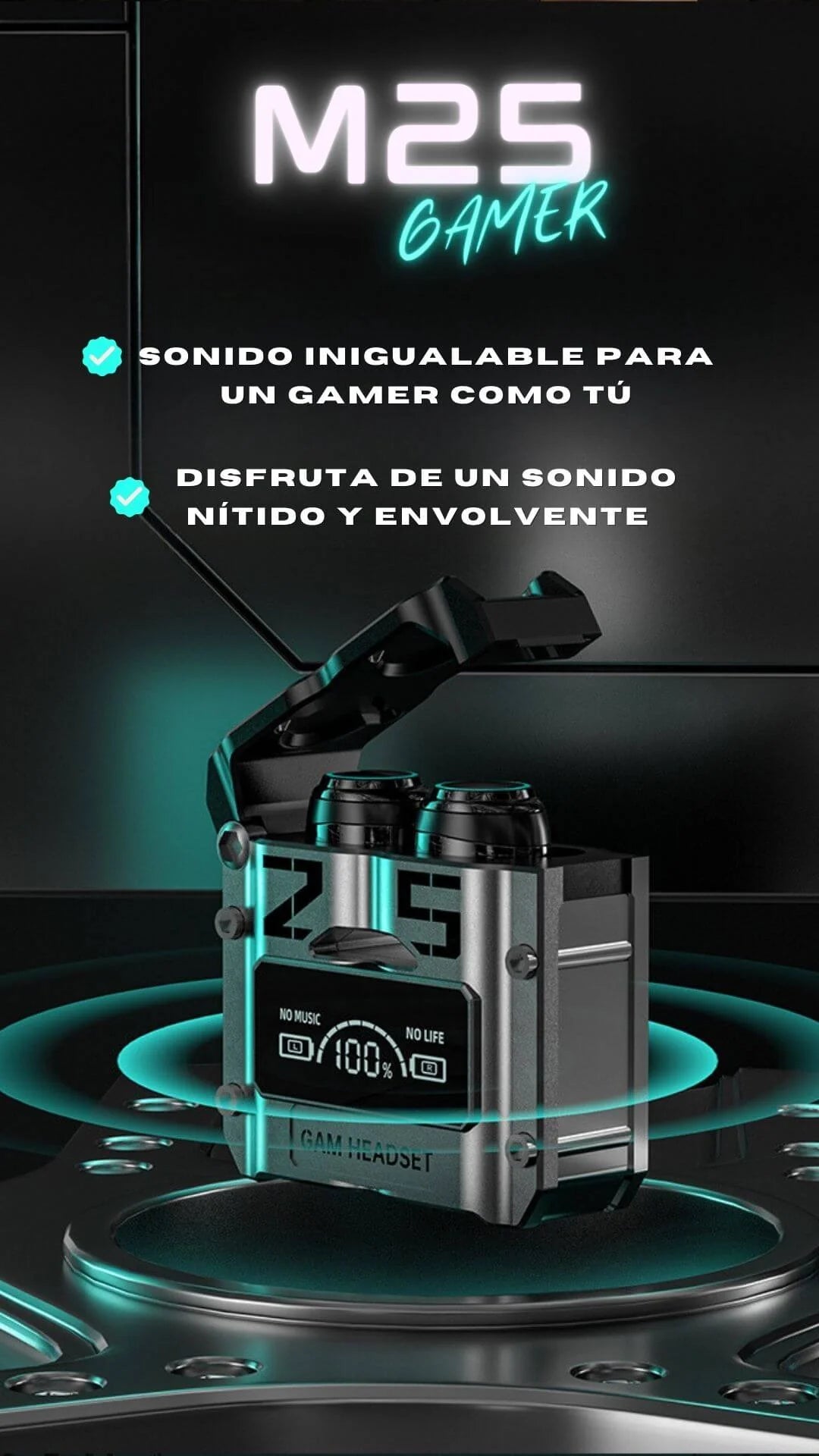 audifonos m25