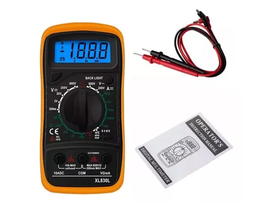 Multimetro digital + Cautin 60 Watts