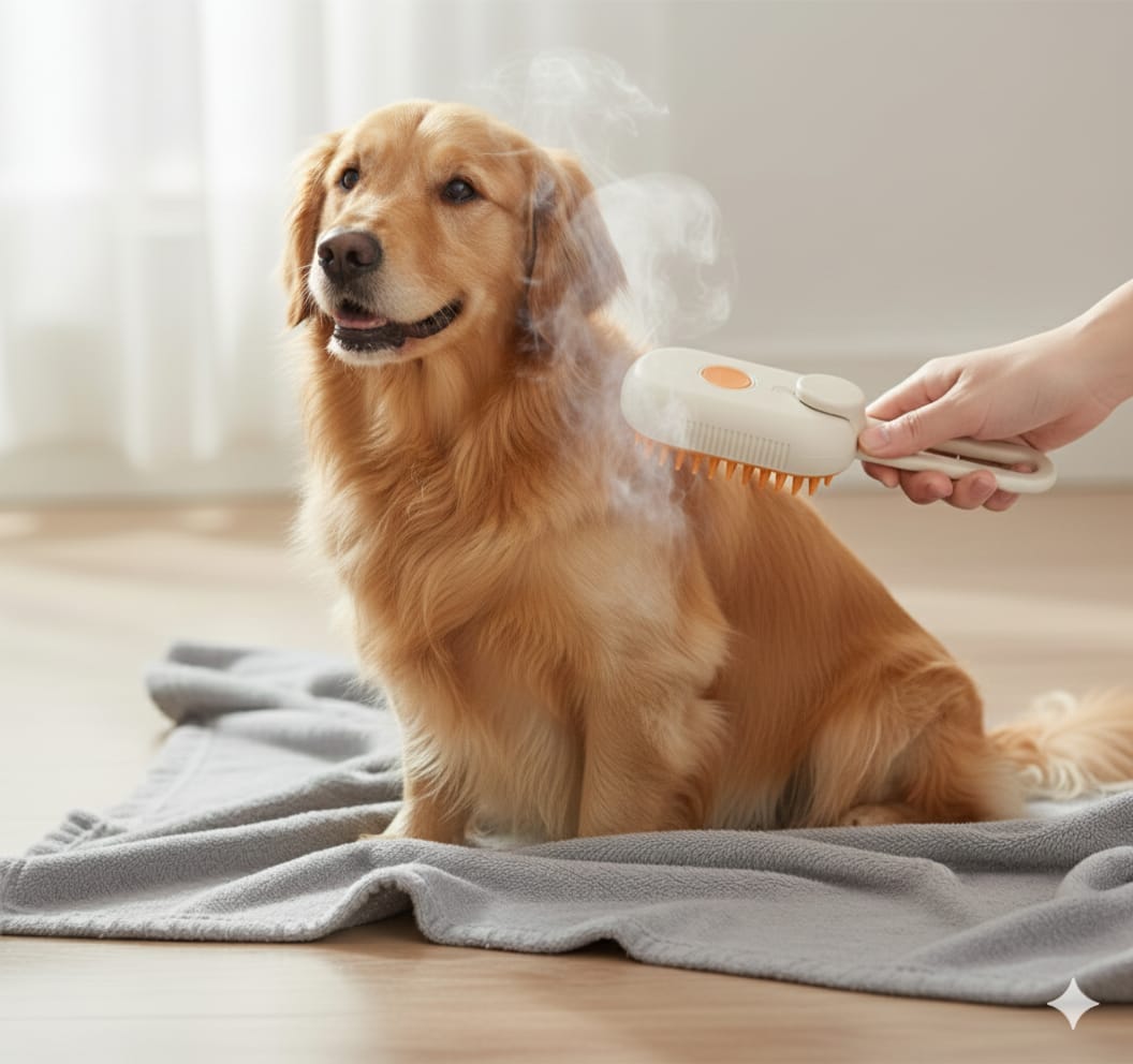 Cepillo Mascota Vapor