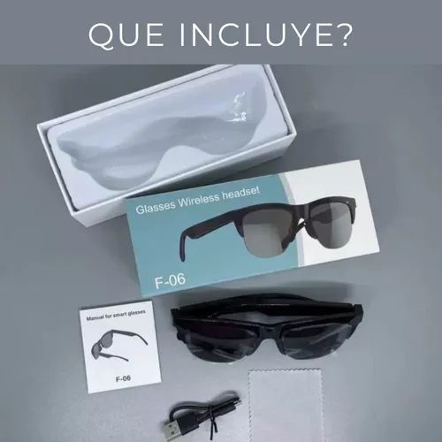 GAFAS INALAMBRICAS IINTELIGENTES TACTIL