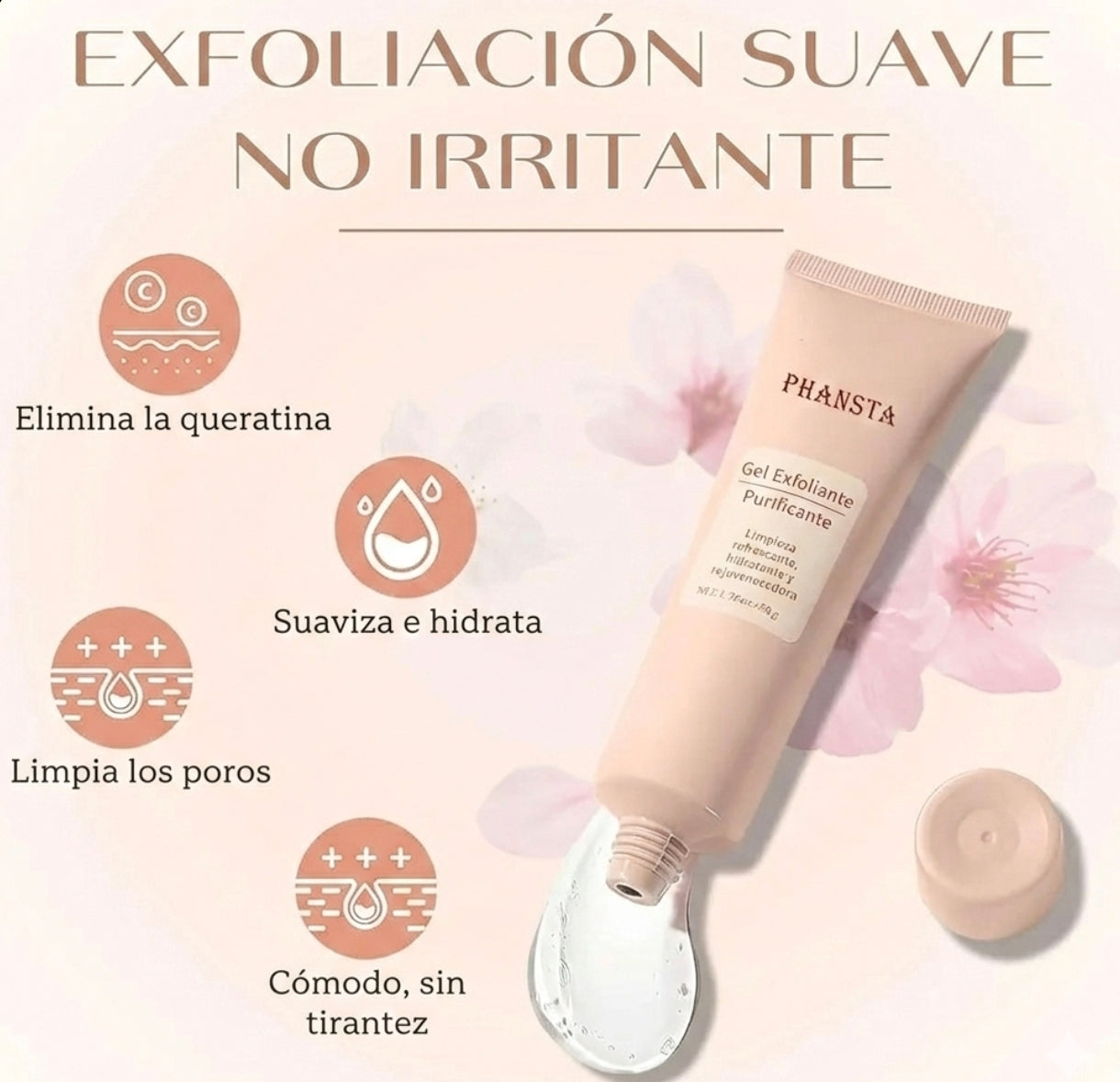 Gel Exfoliante Purificador Facial 50 gr