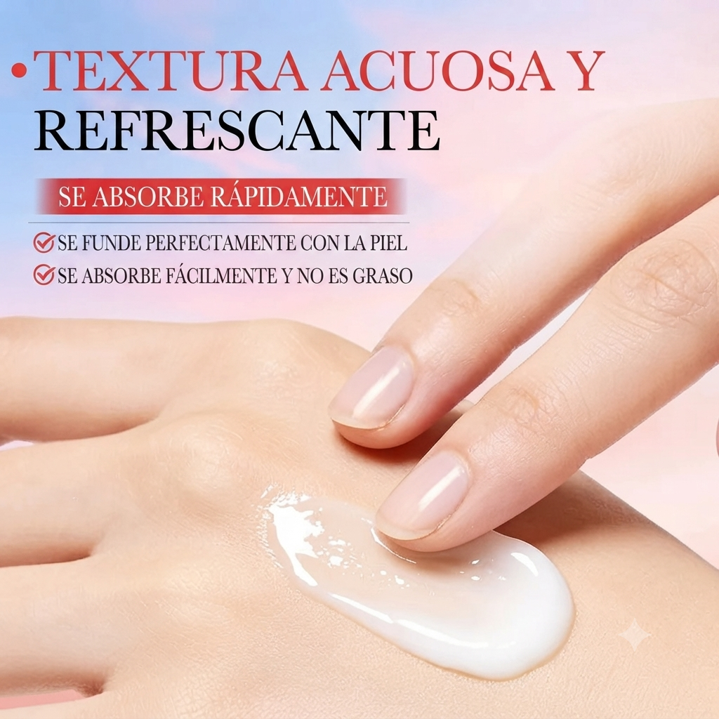 Crema Facial Hidratante Polipéptido Rosa