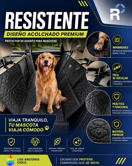 Cubre Asientos Especial Para Mascotas